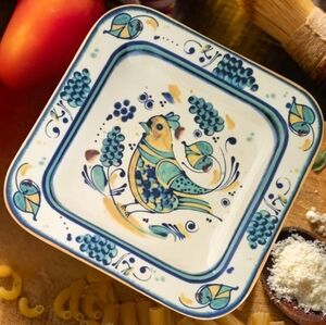 Vintage WILLIAMS-SONOMA Paloma Italian-Made Large Square Serving Platter